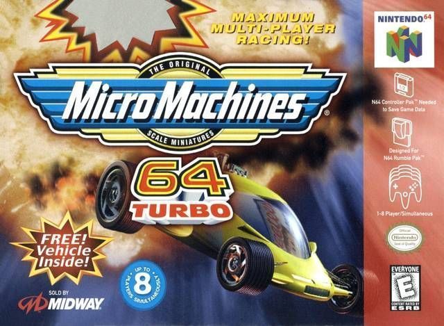 Rom juego Micro Machines 64 Turbo